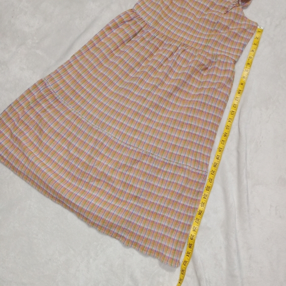 LOFT Outlet Multicolored Striped Sleeveless Boho Midi Dress size MP - Picture 7 of 8